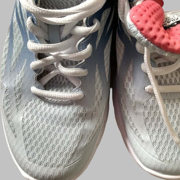 Fila USA Memory Blue White Sneaker 7 Women Comfort Running Casual Athleisure - Picture 6 of 9